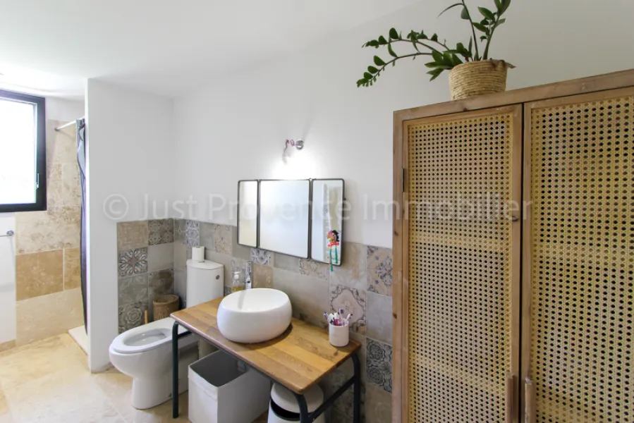 Mas provençal en pierre à Carpentras 9 pièces d'environ 233.40 m2 avec piscine.